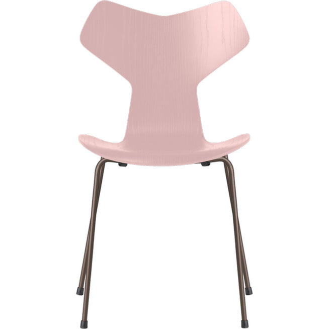 Photo of 3130 Grand Prix Chair | Ash Veneer | Brown Bronze Base