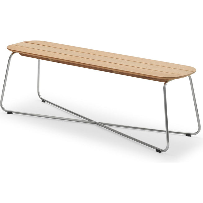 Photo of Lilium Bench - Garden Benches - Wood Colored - Wood