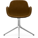 Form Armchair Swivel frame 4l Fully upholstered