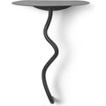 Thumbnail photo of Curvature Wall Table - Sidebord - Black Brass - W30 X D25,1 X H43,5 Cm
