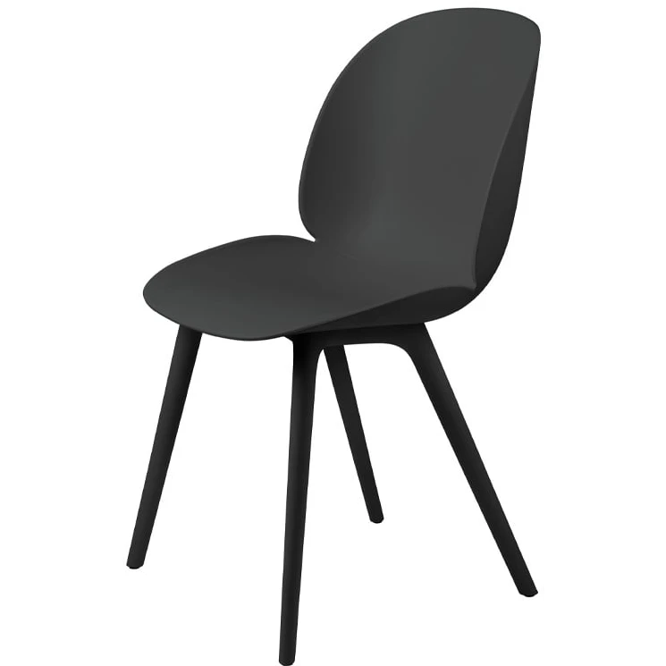 Beetle Dining Chair Plastic Un-upholstered