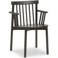 Thumbnail photo of Pind Armchair - Spisebordsstol - Brown Stained Ash - W55 X D52 X H81 Cm