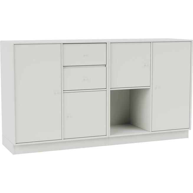 Photo of Couple Sideboard, Plinth H7 Cm - Nordic - Sideboards - Peter J. Lassen - Grå - Mdf