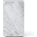 Plinth Tall White Marble - Småbord & Sidobord - Norm Architects - Vit - Sten