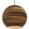 Thumbnail photo of Moon 18 Hanging Lamp Natural - GP-163