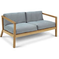 Thumbnail photo of Virkelyst Sofa, Teak, Fossflakes Padding, Outdoor Textile /