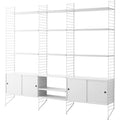 Thumbnail photo of String Floorboard 200, White, 2-pack - Shelving - Nils Strinning - White - Metal