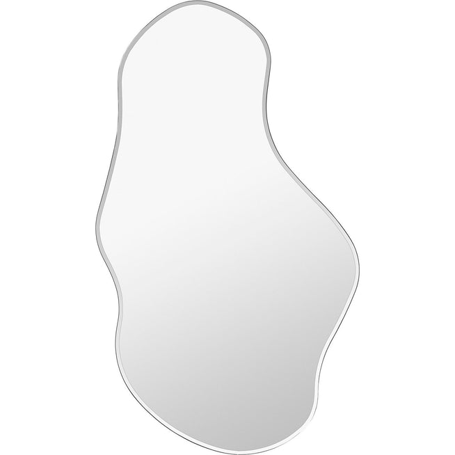 Photo of Pond Mirror - Mørk Sølv Kant - Spejl - Large - H110 X W63 X D1,5 Cm