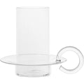 Thumbnail photo of Luce Candle Holder - Lysestage - Clear Glass - W14,5 X H14 X D17 Cm