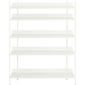 Thumbnail photo of Compile Shelving System/configuration 3, White - Hyllsystem - Cecilie Manz - Vit - Metall