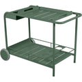 Luxembourg Side Bar/trolley Bar, Cedar Green - Small Tables & Side Tables Outdoor - Frédéric Sofia - Green - Metal