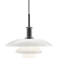 Thumbnail photo of PH 41/2-4 Glass Hanging Lamp Chrome