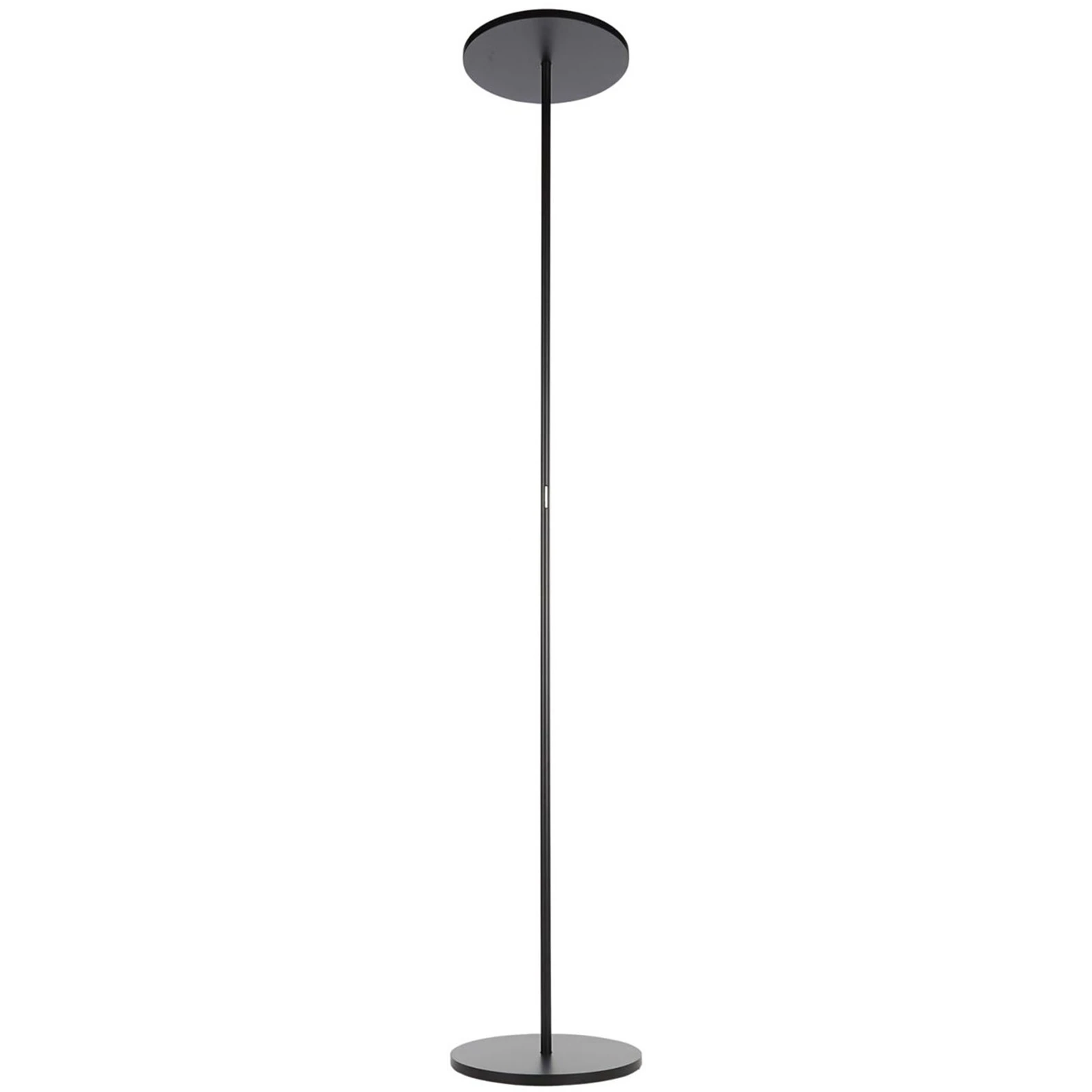 Athena Floor Lamp LED 2700k Black - Uplight - Naoto Fukasawa - Black