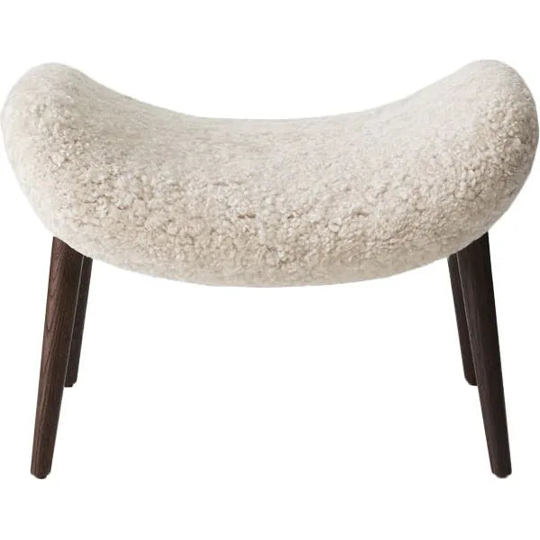 Photo of Vipp467 Lodge Footstool Dark Oak-curly