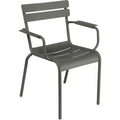 Thumbnail photo of Luxembourg Armchair Rosemary 48 - Outdoor dining chairs - Frédéric Sofia - Green - Metal