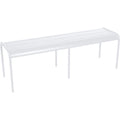 Thumbnail photo of Luxembourg 3/4 Seater Bench Cotton White 01 - Garden Benches - Frédéric Sofia - White - Metal