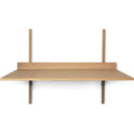Sector Desk - Skrivebord - Oak/brass