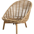 Thumbnail photo of Hive Loungestol - Loungestol - Seat: Natural, Cane-line Weave Ut 3 / Cushion: Taupe, Cane-line Airtouch - W73 X D85 X H79 X Sh35 Cm