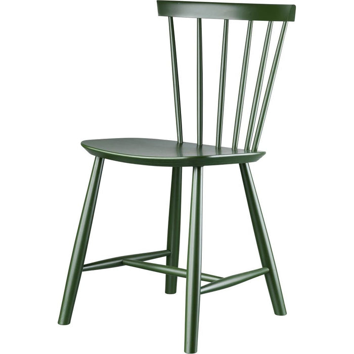 Photo of J46 Chair Beech Bottle Green Painted