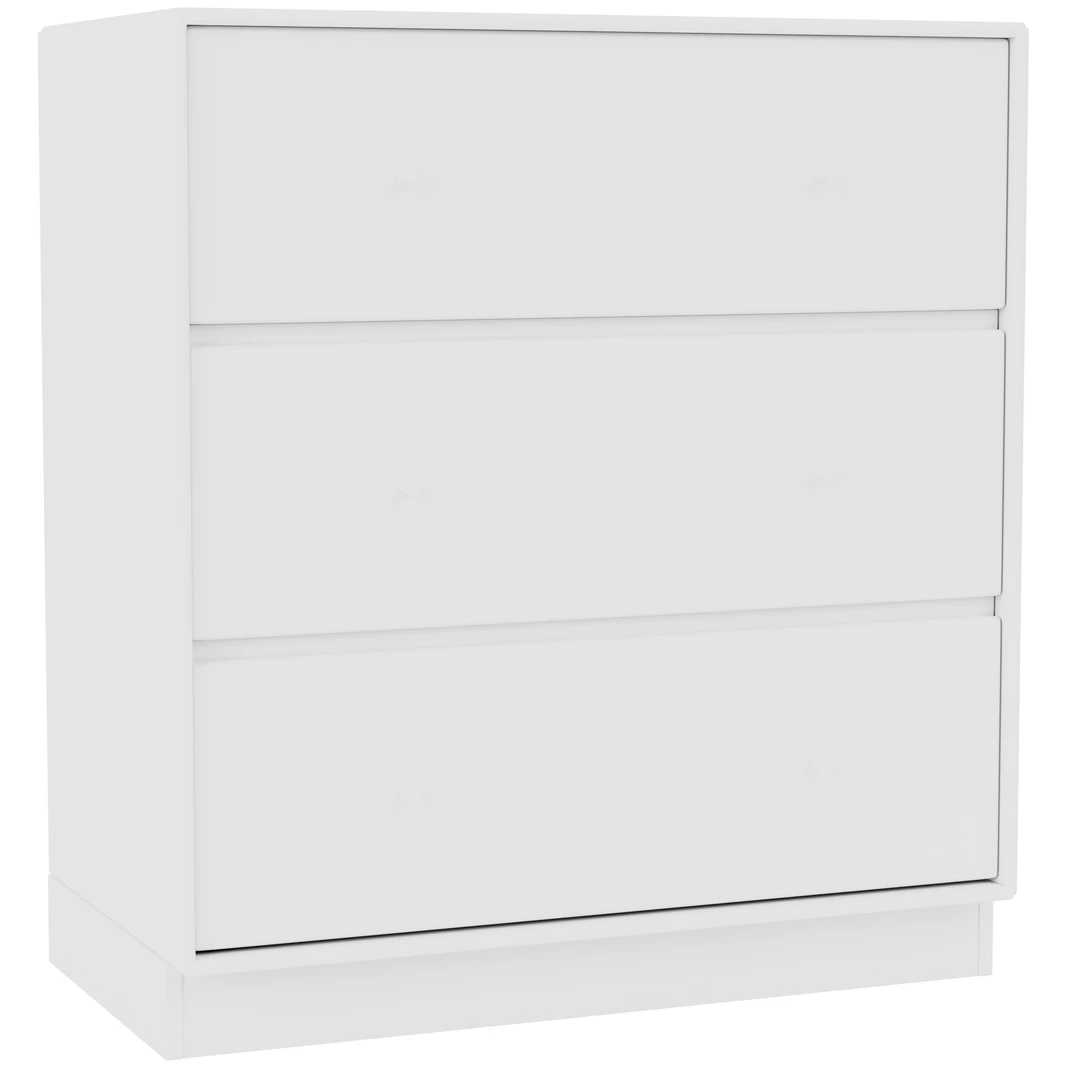 Carry Dresser, Plinth H7 cm - New White - Dressers - Peter J. Lassen - White - Wood