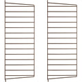 Thumbnail photo of String Wall Rack 75 x 30 cm, Brown, 2-pack - Shelving - Nils Strinning - Brown - Metal
