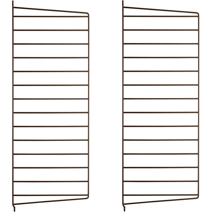 Photo of String Wall Rack 75 x 30 cm, Brown, 2-pack - Shelving - Nils Strinning - Brown - Metal