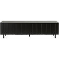 Thumbnail photo of Rib Sideboard Low Soft Black - Sideboards - Simon Legald - Svart - Trä