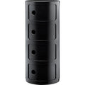 Thumbnail photo of Modular 4 - Black - Hurtsar - Anna Castelli Ferrieri - Svart - Plast