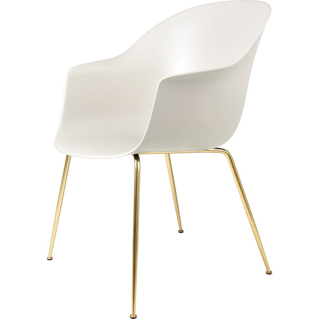 Photo of Bat Dining Chair, Un-Upholstered, Conic Base