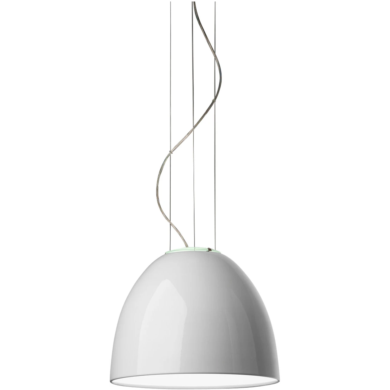 Nur Mini Gloss Led Pendellampa Blank Vit - Pendellampor - Ernesto Gismondi - Vit