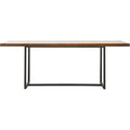 Thumbnail photo of Side Dining Table Wood Metal
