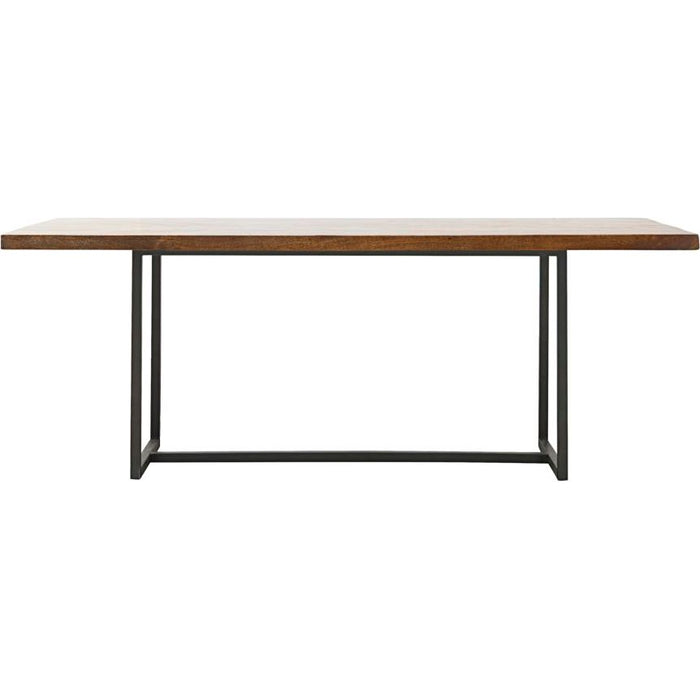 Photo of Side Dining Table Wood Metal