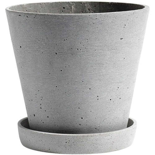 Photo of Flowerpot With Saucer, Large Ø17.5 Cm