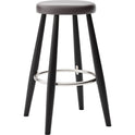Ch58 Bar Stool - Black Lacquered Oak