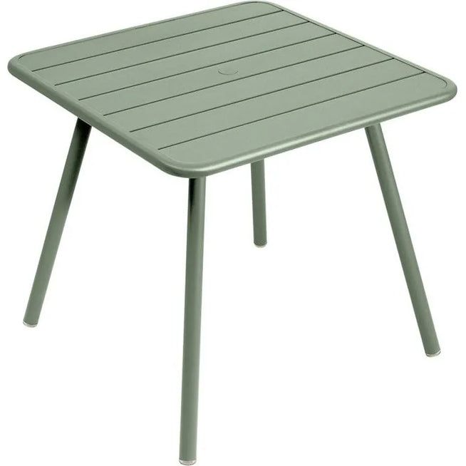 Photo of Luxembourg Four Leg Table 80 x 80 cm - Nasturtium - Outdoor Dining Table - Orange - Metal