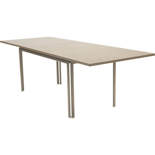 Photo of Costa Table With Extensions 160/240 X 90 Cm, Nutmeg - Matbord Utomhus - Beige - Metall