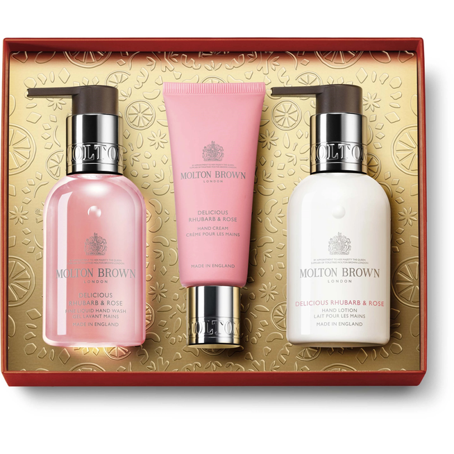 Photo of Rhubarb & Rose Mini Hand Trio