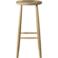 Thumbnail photo of J164B High Bar Stool from Fdb Møbler (Black Lacquered Oak)