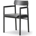 Thumbnail photo of Post 3445 Armchair Oak Black Lacquer