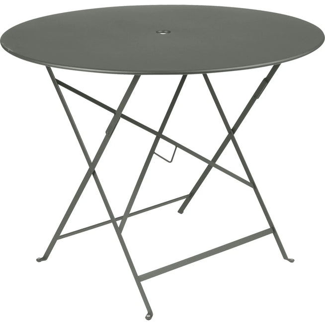 Photo of Bistro Table Ø 96 cm - Rosemary - Garden Table - Green - Metal