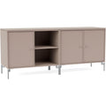 Thumbnail photo of Save Lowboard - Mushroom / Matt Chrome Legs - Sideboards - Peter J. Lassen - Beige - Mdf