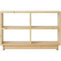 Thumbnail photo of Plank Bookcase Low - Reol - Pine