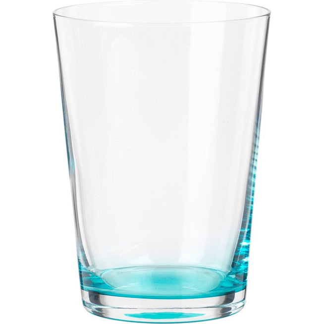 Photo of Hue Glass 30cl Turquoise Set of 6