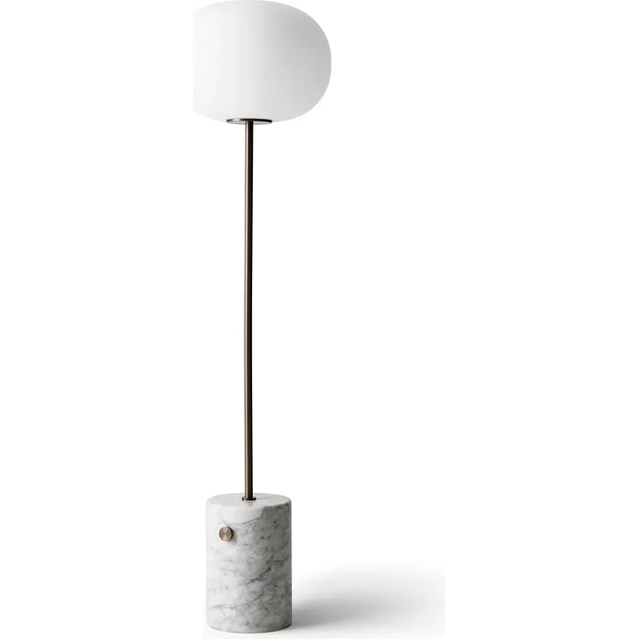 Photo of Jwda Floor Lamp, White Marble/bronzed Brass - Skärmlampor - Jonas Wagell - Vit