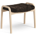 Lamini Children's Foot Stool Laquered Beech/sheep Skin