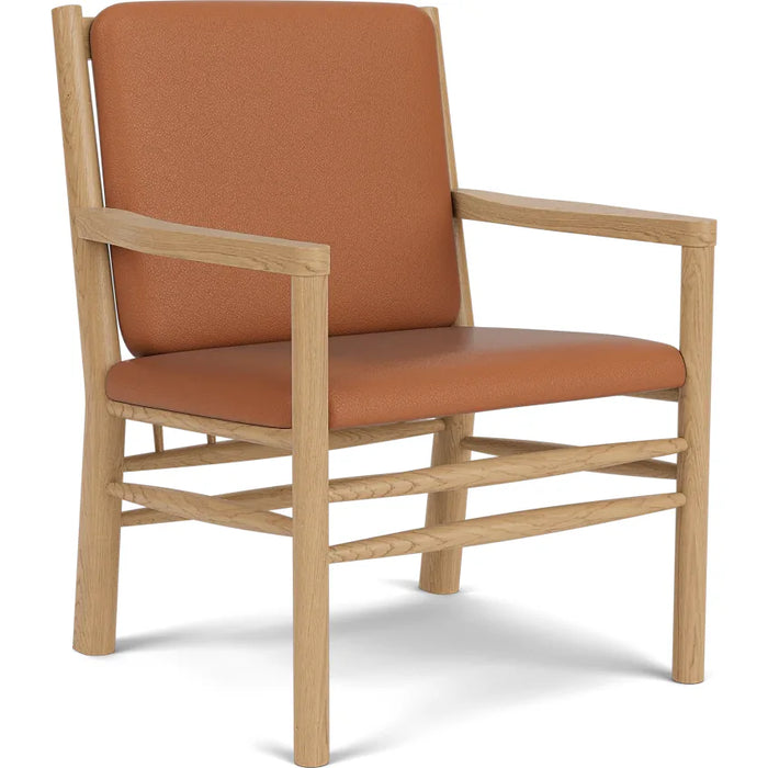 Photo of J147 Armchair - lacquered oak