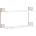 Thumbnail photo of New Works Wall Shelf - Hylde - 46 - White / White - H46 X W83.5 X D30.5 Cm
