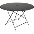Thumbnail photo of Bistro Table Ø 117 cm - Liquorice - Outdoor dining table - Black - Metal