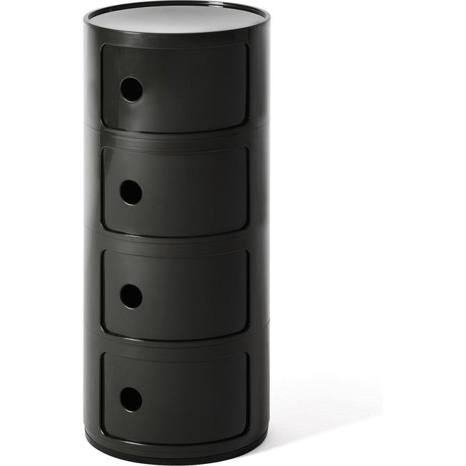 Photo of Modular 4 - Black - Hurtsar - Anna Castelli Ferrieri - Svart - Plast