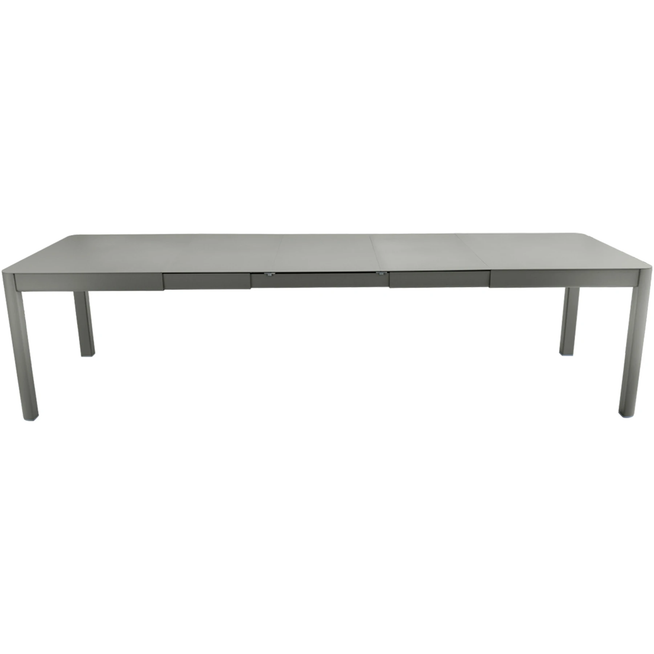 Photo of Ribambelle Table With 3 Extensions, Rosemary - Matbord Utomhus - Grön - Metall